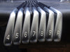 Set of 7 x Mizuno JPX 900 Tour Irons 4-PW Stiff Steel Shafts Karma Grips
