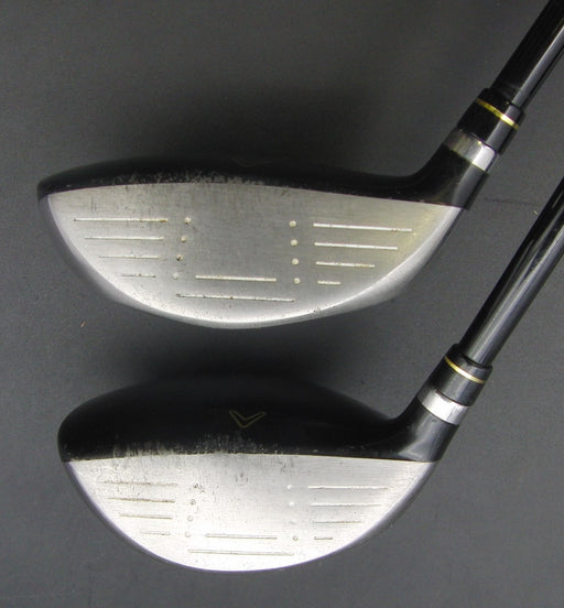 Set of 2 Callaway ERC Hot 4 + 7 Woods Regular Graphite Shafts*