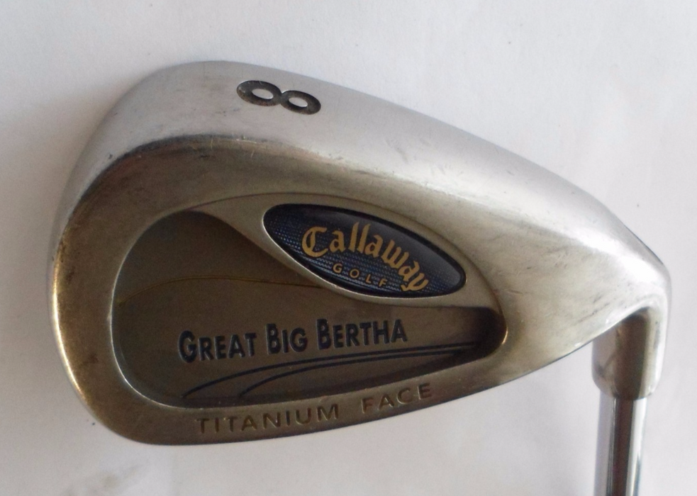 Callaway Great Big Bertha 8 IRON  N.S.Pro 850 GH Stiff Steel Shaft P/Series Grip