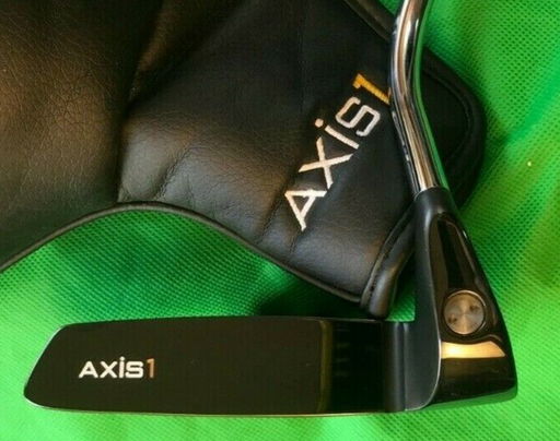 Hardly Used Axis1 Umbra Putter Steel Shaft 86cm Scotty Super Stroke Grip + H.C.
