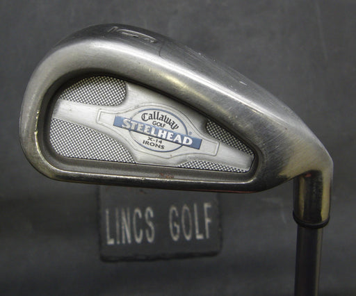 Ladies Callaway Steelhead X-14 6 Iron Ladies Graphite Shaft Royal Grip