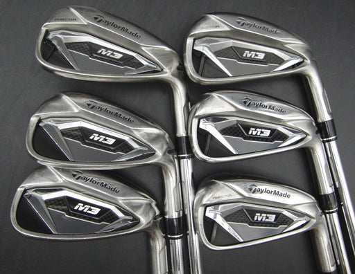 Set of 6x TaylorMade M3 Irons 5-PW Stiff Steel Shafts with Grips