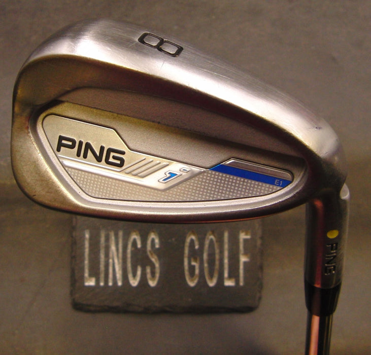 Ping i Series E1 Yellow Dot 8 Iron Stiff Steel Shaft Iomic Grip