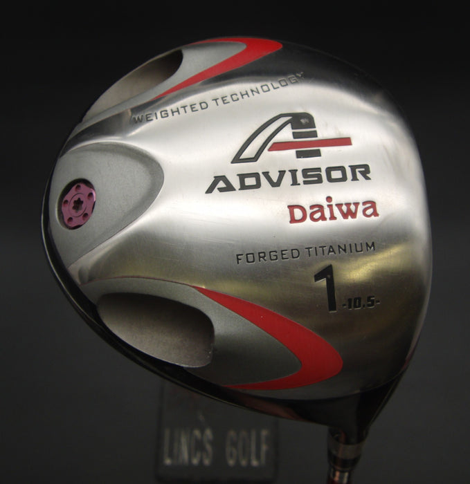 Daiwa Advisor Weighted Tech 10.5° Driver Regular Graphite Shaft Daiwa Grip
