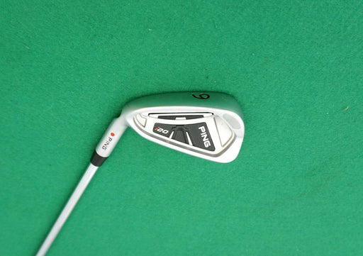 Left Handed Ping i20 Red Dot 6 Iron Regular Steel Shaft Ping Grip