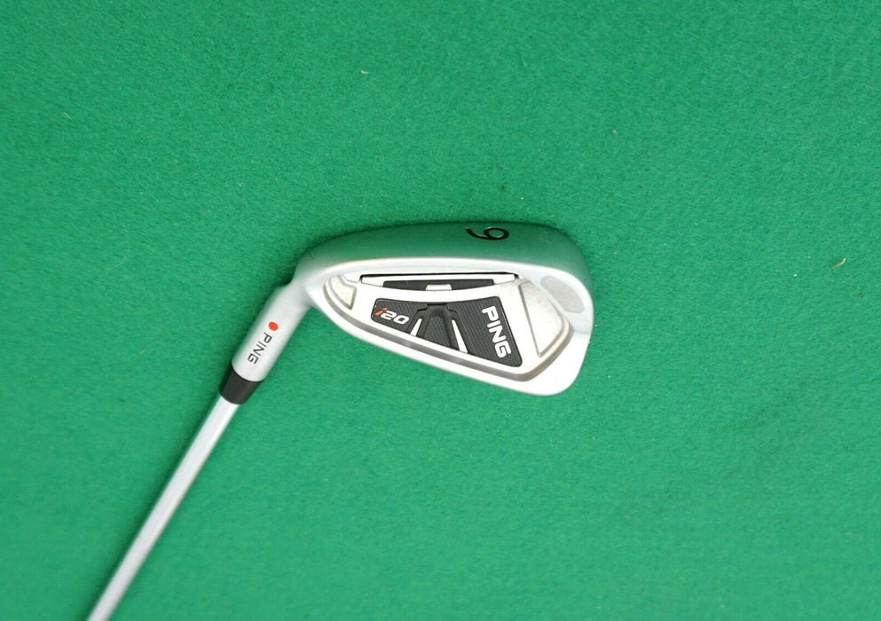 Left Handed Ping i20 Red Dot 6 Iron Regular Steel Shaft Ping Grip