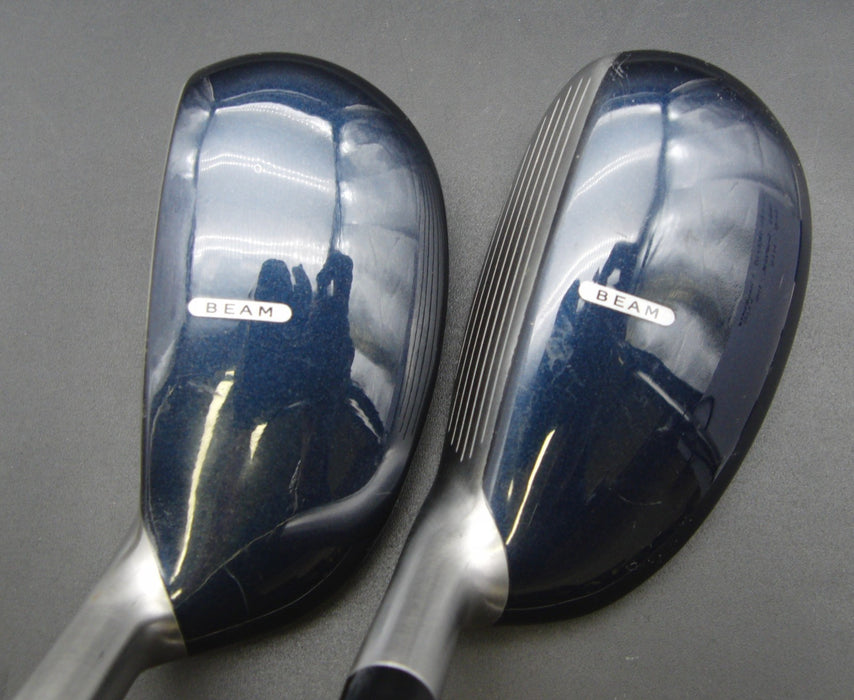 Set of 2 Bridgestone Club-X Beam 21° + 24° Hybrids Stiff Graphite Shafts