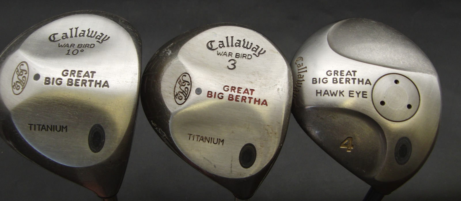 Set Of Callaway Big Bertha 5-10-PW Irons + Callaway Driver + 3 + 4 Wood + Putter