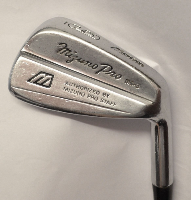 Mizuno Pro MS-3 9 Iron Golf Club Steel Shaft Lamkin Grip
