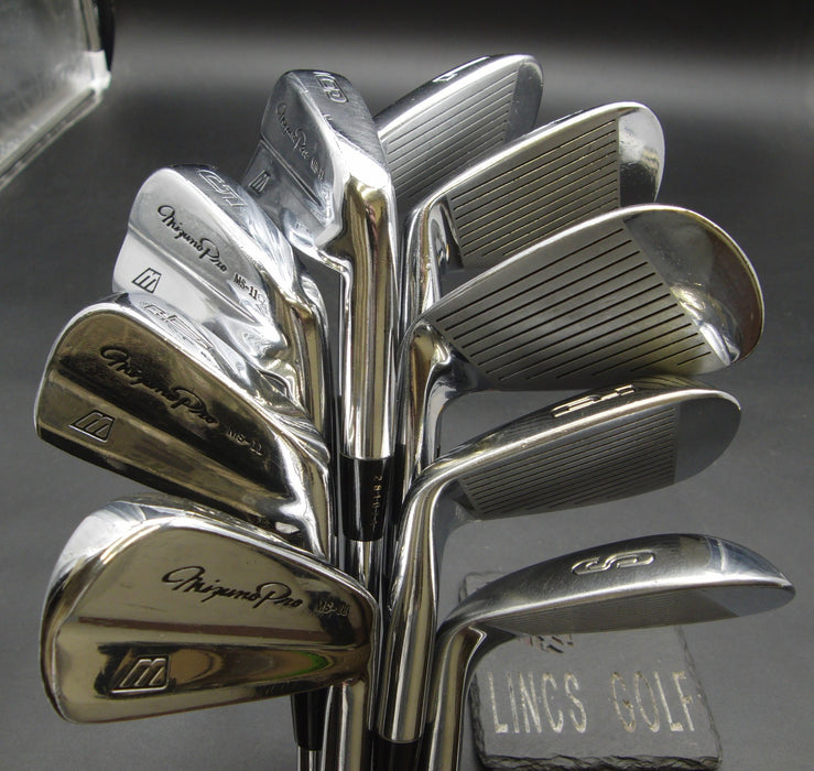 Set of 9x Mizuno Pro MS-11 Irons 3-SW Regular Steel Shafts Mizuno Grips