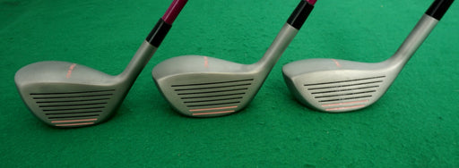 Refurbished Ladies Set of 3 x Howson 10.5° Driver 15° 3 & 21° 5 Woods Graphite