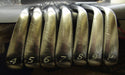 Set of 7 x Adams Idea Pro Black CB1 Irons 4-PW Regular Steel Shafts Mixed Grips*