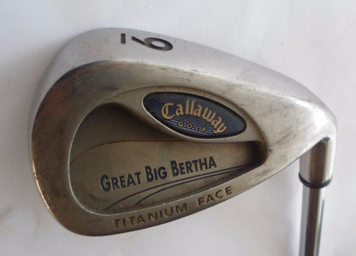 Callaway Great Big Bertha 9 IRON  N.S.Pro 850 GH Stiff Steel Shaft P/Series Grip