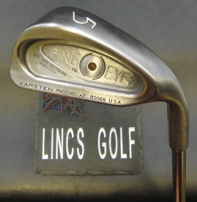 Ping Eye 2 Karsten Brown Dot 5 Iron Regular Steel Shaft John Byron Grip