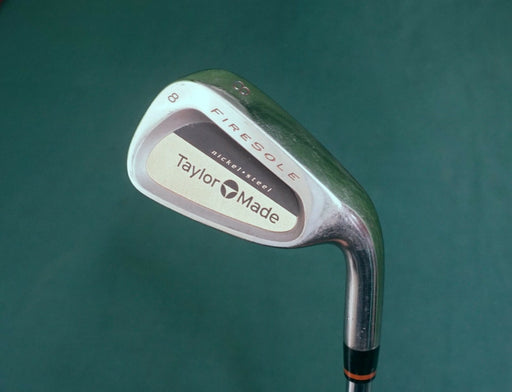 TaylorMade Firesole Tungsten Titanium 8 Iron Stiff Steel Shaft Golf Pride Grip