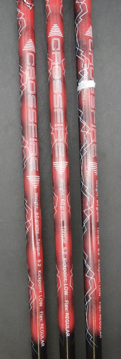 Set of 3 Ignis CF 3+5&7 Woods Regular Graphite Shafts Bolux Grips
