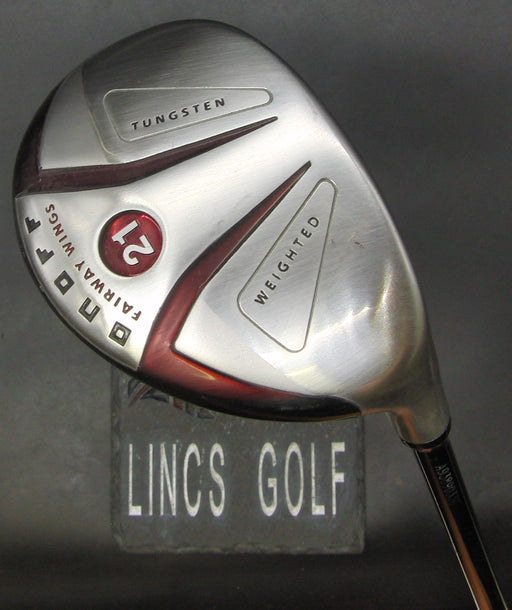 ONOFF Fairway Wings 21° 4 Hybrid Stiff Graphite Shaft ONOFF Grip