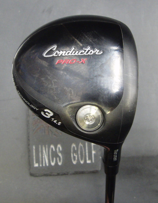 Maruman Conductor Pro-X 14.5° 3 Wood Stiff Graphite Shaft Majek Grip