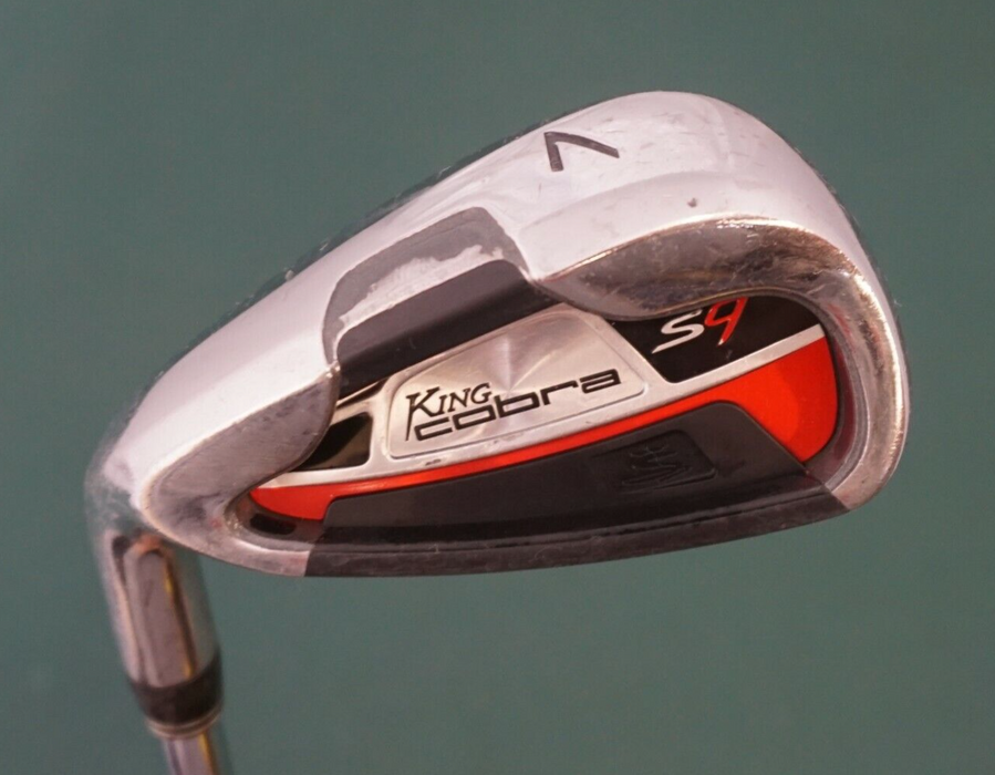 Left-Handed King Cobra S9 7 Iron Regular Steel Shaft Golf Pride Grip