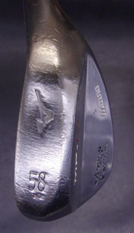 Mizuno MP-T10 Quad Cut Grooves 58° Sand Wedge Regular Steel Shaft Mizuno Grip