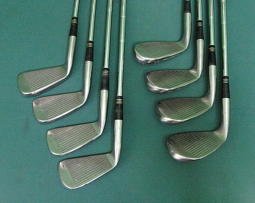 Set Of 8 x MacGregor Reverse Draft Irons 4-SW Regular Steel Shafts