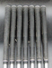 Set of 7 x Wilson Staff FG Tour M3 Forged Irons 4PW Stiff Steel Shafts