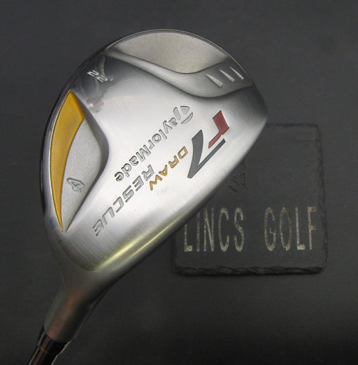 TaylorMade Rescue R7 Draw 22° 4 Hybrid Stiff Graphite Shaft TaylorMade Grip