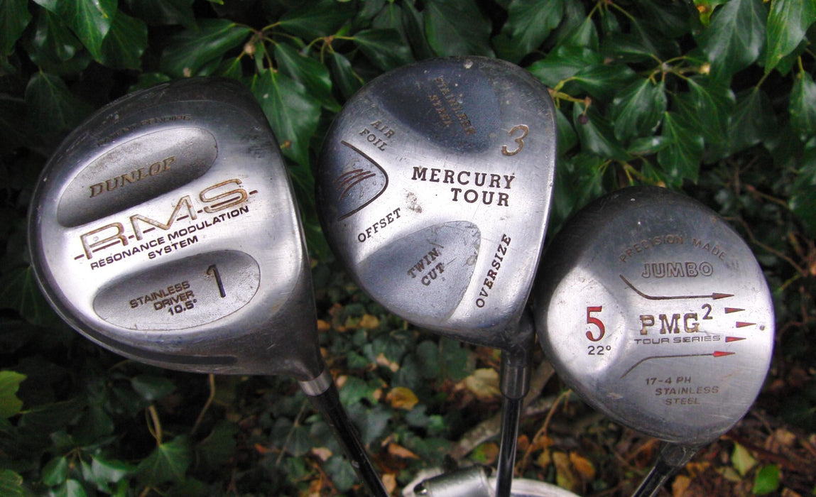 Set of Dunlop DG-55ia Oversize 7-SW+ Driver + 3 Wood+ 5 Wood+  Putter