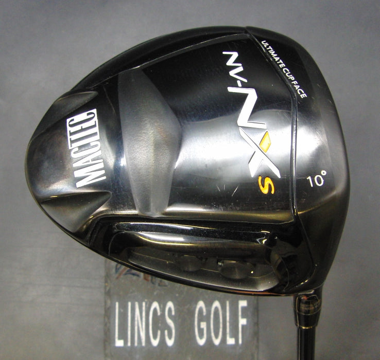 Mactec NV-NX S 10° Driver Regular Graphite Shaft NV-NX Grip