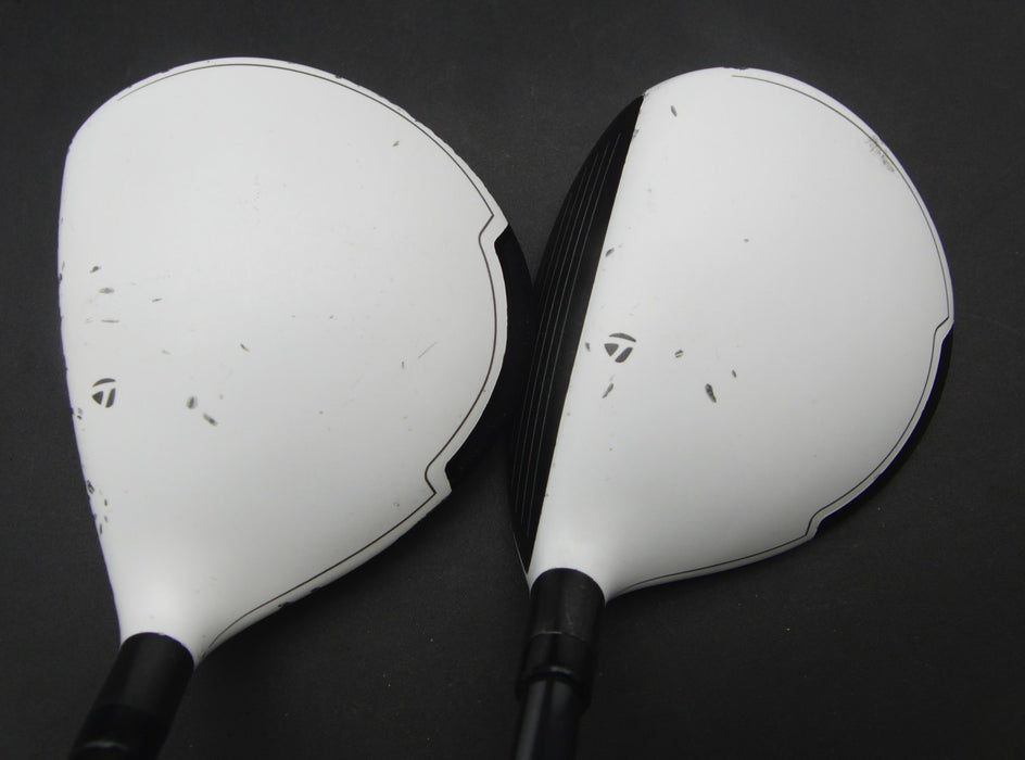 Set of 2 TaylorMade SLDR 17° 3 Wood + 21° 5 Wood Regular Graphite Shafts