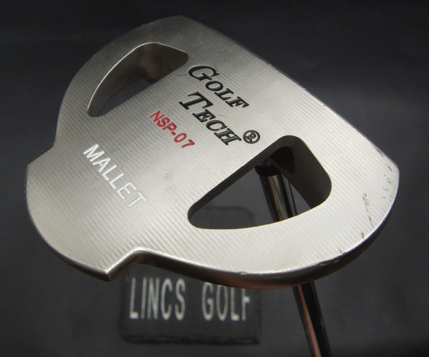 Golf Tech NSP-07 Mallet Putter 85cm Length Steel Shaft Karakal Grip