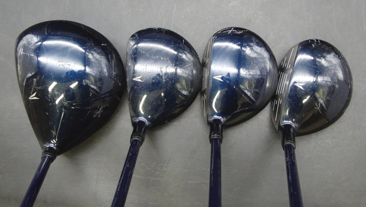 Set of 4 Hi Brid EZ Impact Power Matching 10.5° 1 Driver+15 °3+17° 4+19° 5 Woods