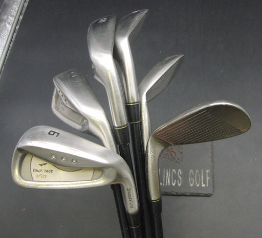 Set of 6x Bridgestone Tourstage ViQ 6-PW + P/S Irons Regular Graphite Shafts*