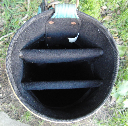 3 Division Dunlop Golf Cart Carry Trolley Golf Clubs Bag*