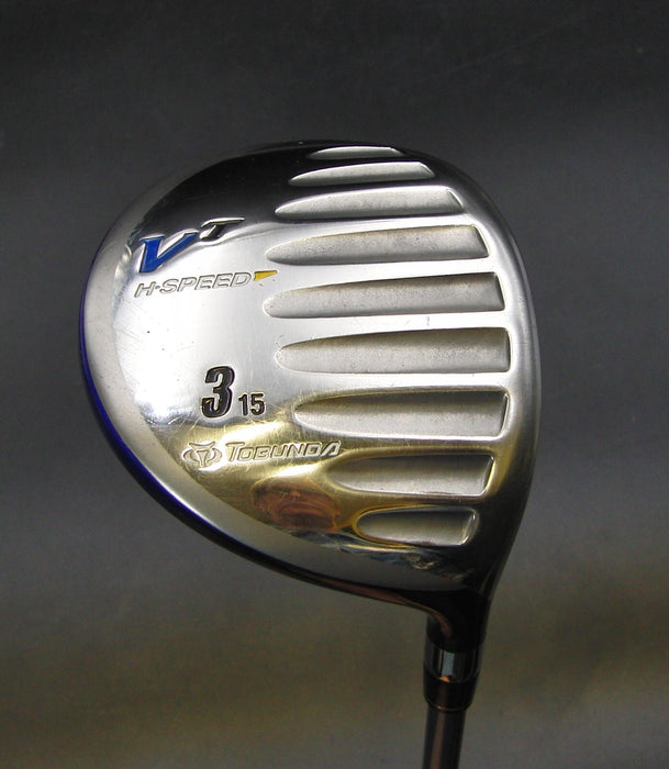 Japanese Tobunda VT H Speed 15° 3 Wood Stiff Graphite Shaft Tobunda Grip