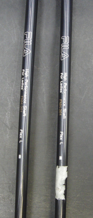 Ladies Set of 2 Fila FNH-201 22° 4 + 28° 6 Woods Ladies Graphite Shafts