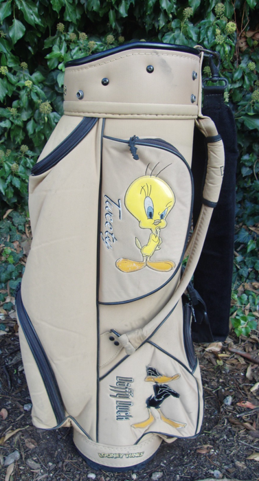 6 Division Looney Tunes Golf Cart Carry Golf Clubs Bag - USED / 2nd Hand Item