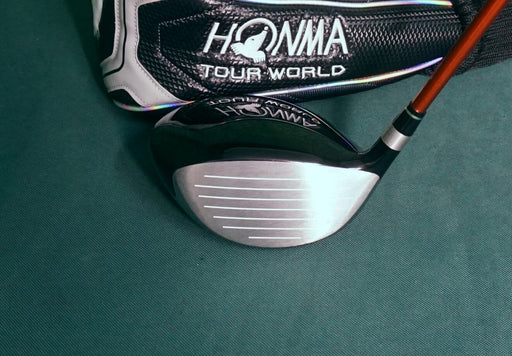Honma Tour World TW727 455S 9.5° Driver Stiff Graphite Shaft Golf Pride Grip