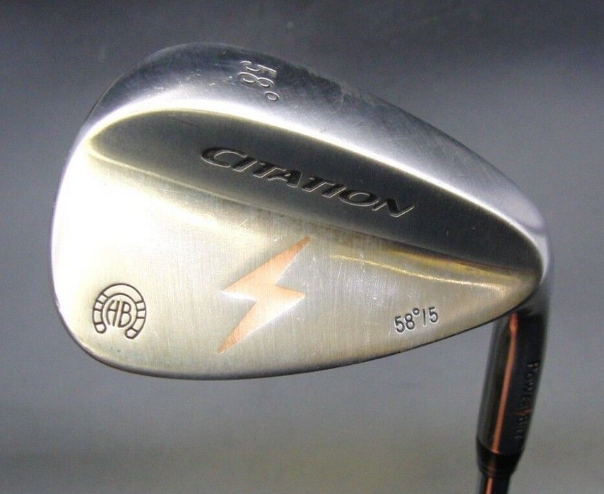Powerbilt Citation HB 58º Sand Wedge Regular Steel Shaft Power Built Grip