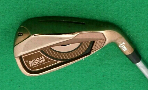 Lynx Boom Boom Copper 8 Iron Stiff Steel Shaft Lynx Grip
