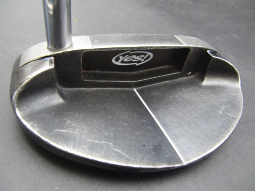 Yes! Golf Victoria II C-Groove Putter 83cm Length Steel Shaft PSYKO Grip