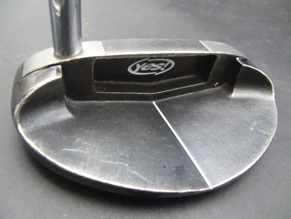 Yes! Golf Victoria II C-Groove Putter 83cm Length Steel Shaft PSYKO Grip