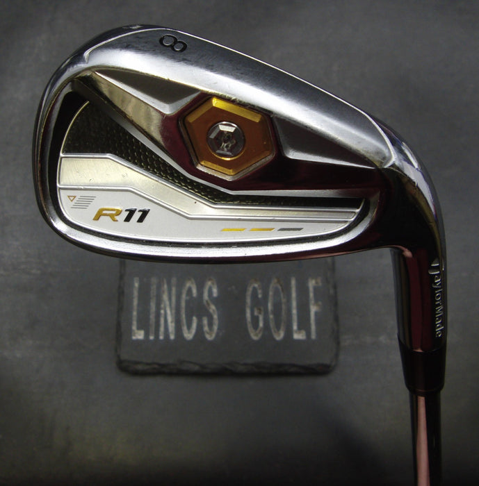 TaylorMade R11 8 Iron Stiff Steel Shaft Golf Pride Grip