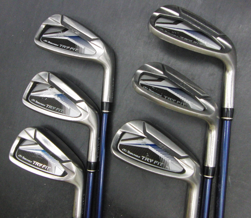 Set of 6x Tobunda Try Fit Irons 7-SW+AW Regular Graphite Shafts Try Fit Grips*