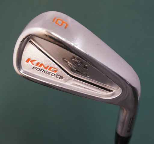 Cobra King Forged CB 6 Iron Stiff Graphite Shaft Golf Pride Grip