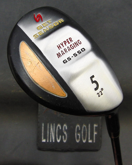 Get Sensor GS-550 Maraging 22° 5 Hybrid Regular Graphite Shaft Get Sensor Grip