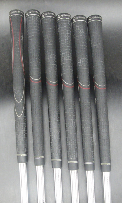 Set of 6x TaylorMade Burner 2009 Irons 5-PW Stiff Steel Shafts TaylorMade Grips
