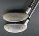 Set of 2 Ladies PRGR Zoom C 4+5 Hybrids Ladies Graphite Shafts Mixed Grips