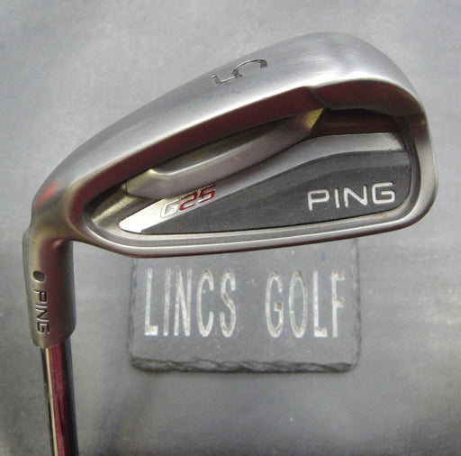 Left-Handed Ping G25 Black Dot 5 Iron Regular Steel Shaft Ping Grip