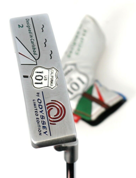 Limited Edition Odyssey California US 101 2 Putter + Head Cover